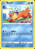 Buizel Brilliant Stars 038/172 Common Pokémon — English Lightly Played