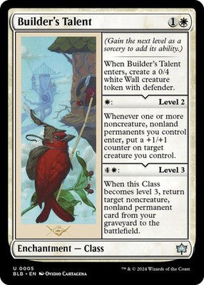 Builder's Talent BLB 5 NM Magic: The Gathering