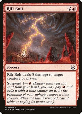 Rift Bolt DDS 17 NM Magic: The Gathering