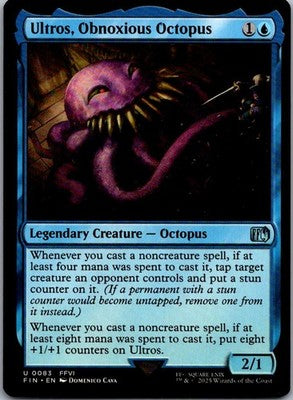 Ultros, Obnoxious Octopus 83 Uncommon FINAL FANTASY Magic: The Gathering NM