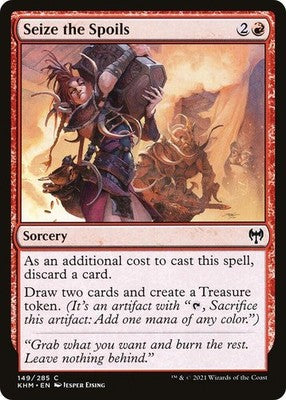 Seize the Spoils KHM 149 LP Magic: The Gathering