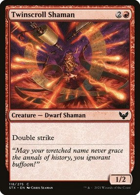 Twinscroll Shaman STX 118 NM Magic: The Gathering