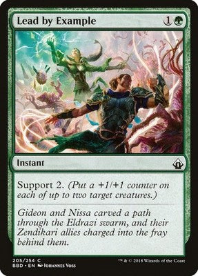 Lead by Example BBD 205 NM Magic: The Gathering
