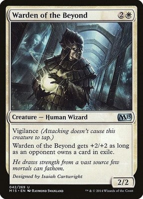 Warden of the Beyond M15 42 NM Magic: The Gathering