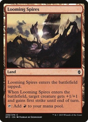 Looming Spires BFZ 238 NM Magic: The Gathering