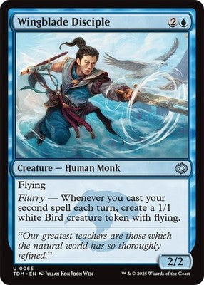 Wingblade Disciple TDM 65 NM Magic: The Gathering