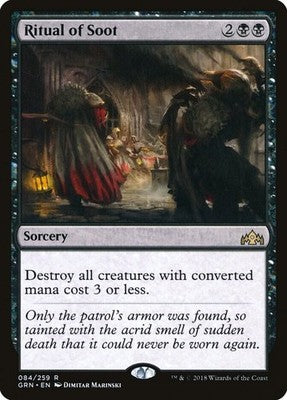 Ritual of Soot GRN 84 NM Magic: The Gathering