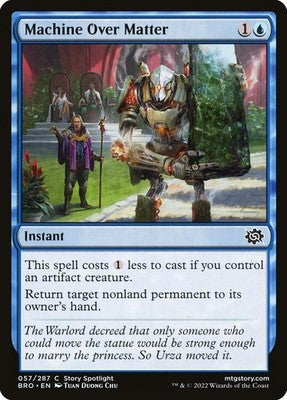 Machine Over Matter BRO 57 NM Magic: The Gathering