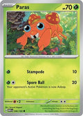 Paras 046/165 SV: Scarlet & Violet 151 Reverse Holofoil Pokémon TCG