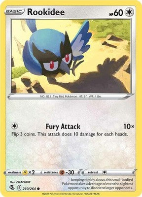 Rookidee 219/264 SWSH08: Fusion Strike Pokémon TCG