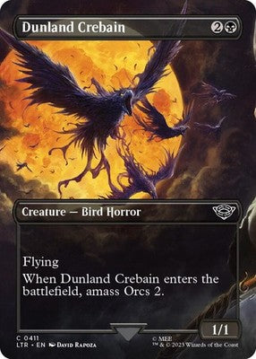 Dunland Crebain LTR 411 NM Magic: The Gathering