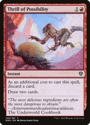 Thrill of Possibility DMU 148 NM Magic: The Gathering