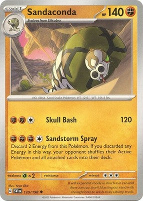 Sandaconda 120/198 SV01: Scarlet & Violet Base Set Pokémon TCG