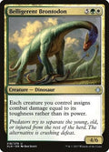 Belligerent Brontodon XLN 218 NM Magic: The Gathering