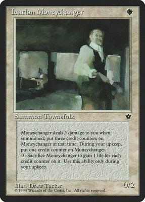 Icatian Moneychanger FEM 10a LP Magic: The Gathering