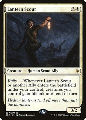 Lantern Scout BFZ 37 NM Magic: The Gathering