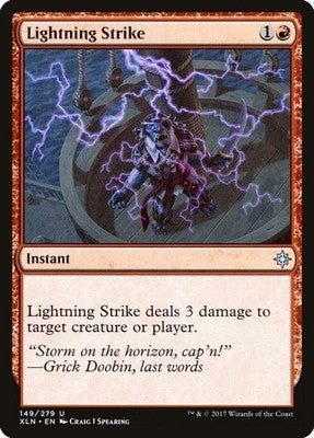Lightning Strike XLN 149 NM Magic: The Gathering