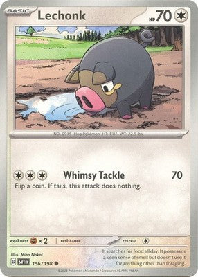 Lechonk 156/198 SV01: Scarlet & Violet Base Set Pokémon TCG