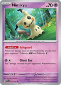 Mimikyu 037/091 SV: Paldean Fates Reverse Holofoil Pokémon TCG