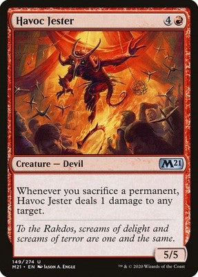 Havoc Jester M21 149 NM Magic: The Gathering