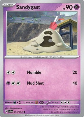 Sandygast 095/193 SV02: Paldea Evolved Pokémon TCG
