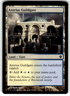 Azorius Guildgate Commander 2013 275 C Magic: The Gathering Near Mint