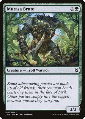 Murasa Brute ZNR 195 NM Magic: The Gathering