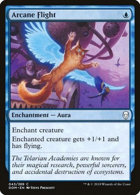 Arcane Flight DOM 43 NM Magic: The Gathering