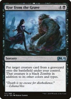 Rise from the Grave M19 117 NM Magic: The Gathering