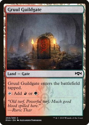Gruul Guildgate RNA 250 NM Magic: The Gathering