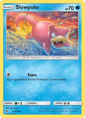Slowpoke 12/68 Hidden Fates Pokémon TCG