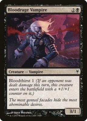 Bloodrage Vampire DDK 10 NM Magic: The Gathering