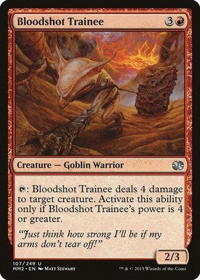 Bloodshot Trainee MM2 107 NM Magic: The Gathering
