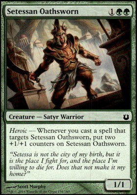 Setessan Oathsworn Born of the Gods 138 C Magic: The Gathering Near Mint