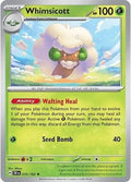 Whimsicott 015/162 SV05: Temporal Forces Holofoil Pokémon TCG