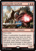 Combustible Gearhulk DSC 163 NM Magic: The Gathering