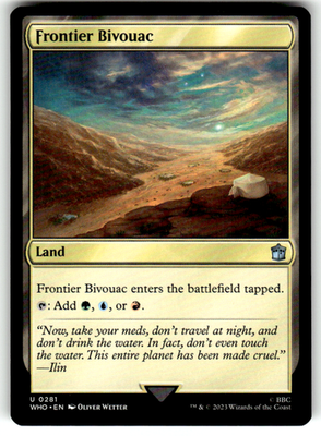 Frontier Bivouac Universes Beyond: Doctor Who 281 U Magic: The Gathering