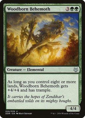 Woodborn Behemoth DDR 26 NM Magic: The Gathering