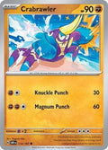Crabrawler 114/197 SV03: Obsidian Flames Reverse Holofoil Pokémon TCG