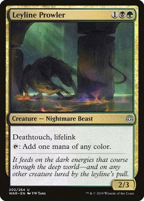 Leyline Prowler WAR 202 NM Magic: The Gathering