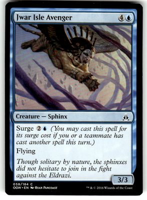 Jwar Isle Avenger Oath of the Gatewatch 58 C Magic: The Gathering Near Mint