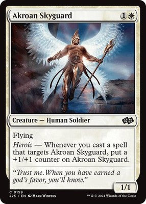 Akroan Skyguard J25 159 NM Magic: The Gathering