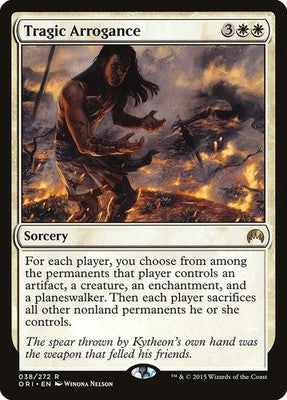 Tragic Arrogance ORI 38 NM Magic: The Gathering