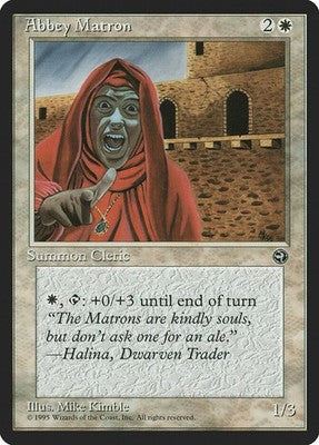 Abbey Matron HML 2a LP Magic: The Gathering