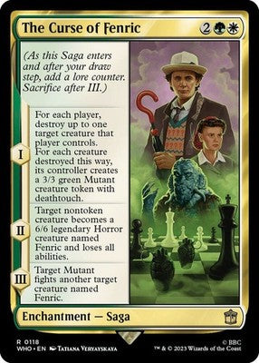 The Curse of Fenric WHO 118 NM Magic: The Gathering