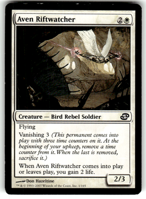 Aven Riftwatcher Planar Chaos 1 C Magic: The Gathering Lightly Played