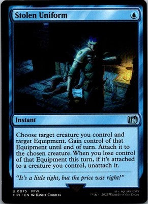 Stolen Uniform 75 Uncommon FINAL FANTASY Magic: The Gathering Near Mint