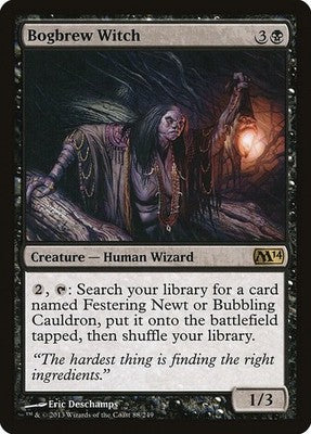 Bogbrew Witch M14 88 NM Magic: The Gathering