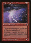 Lightning Elemental TMP 186 LP Magic: The Gathering