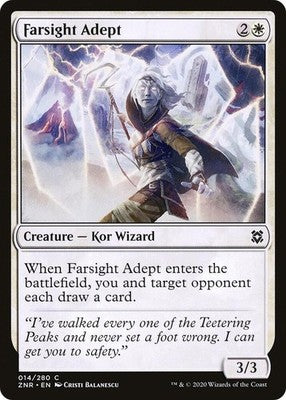 Farsight Adept ZNR 14 NM Magic: The Gathering